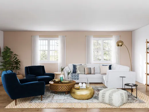 Living Room · Coastal designed by Ghianella