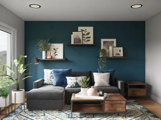 Living Room · Contemporary designed by Lindsay