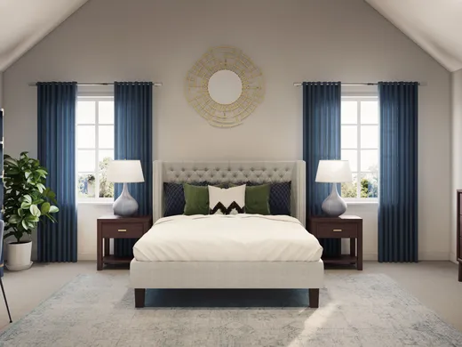 Bedroom · Midcentury Modern designed by Brianna