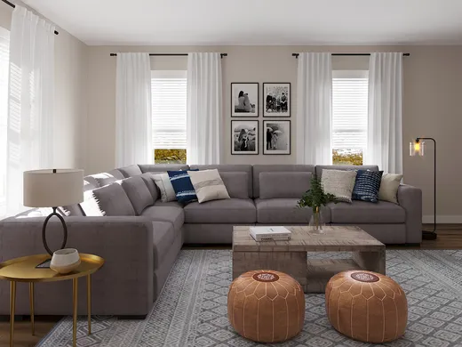 Living Room · Modern designed by Sam