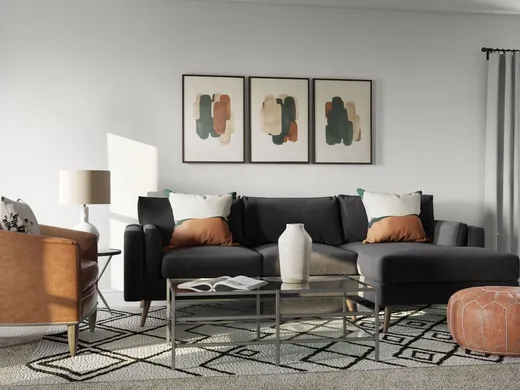 Living Room · Bohemian designed by Allison