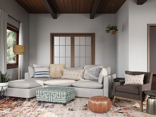 Living Room · Eclectic designed by Robyn