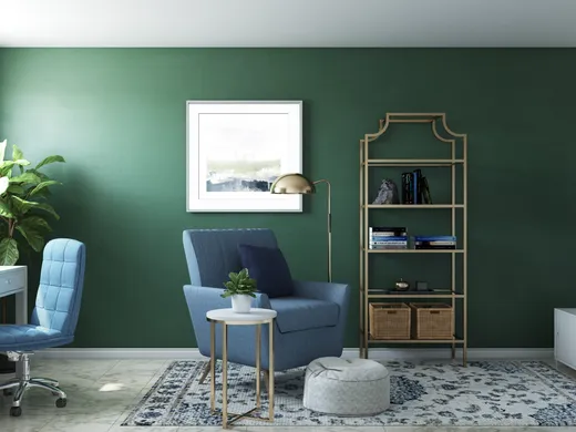 Office · Eclectic designed by Anna