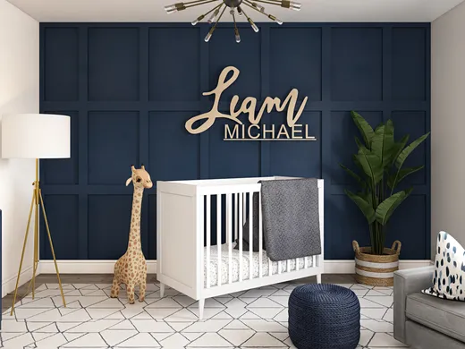 Nursery · Contemporary designed by Brooke