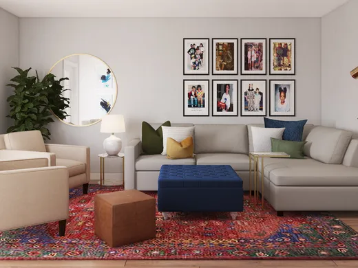 Living Room · Contemporary designed by Hannah