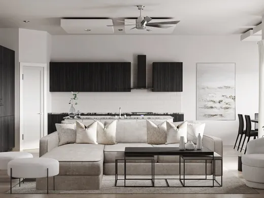 Living Room · Contemporary designed by Denise