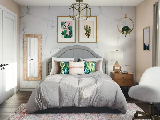 Bedroom · Eclectic designed by Natalie