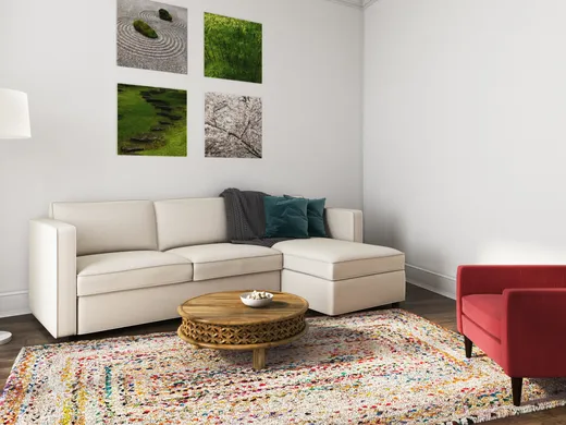 Living Room · Eclectic designed by Nicole