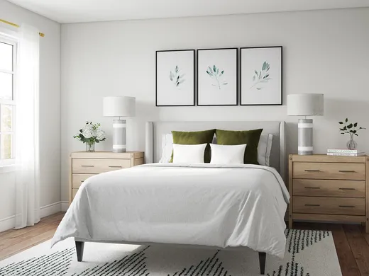 Bedroom designed by Isaac