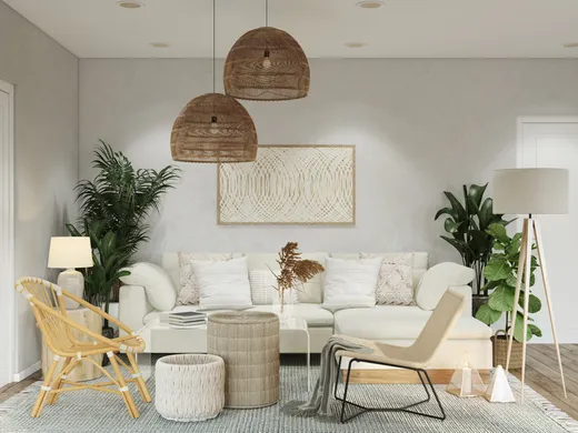 Living Room · Bohemian designed by Karen