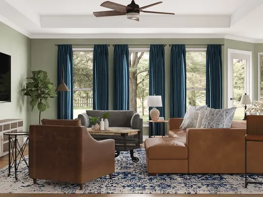 Living Room · Industrial designed by Samantha