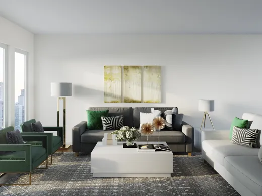 Living Room · Glam designed by Michelle