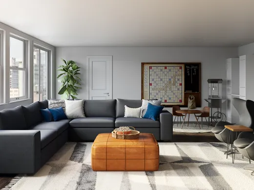 Living Room · Contemporary designed by Natalie