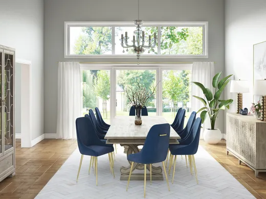 Dining Room · Contemporary designed by Brooke
