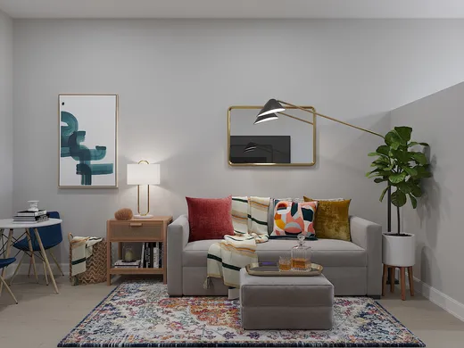 Living Room · Bohemian designed by Justin