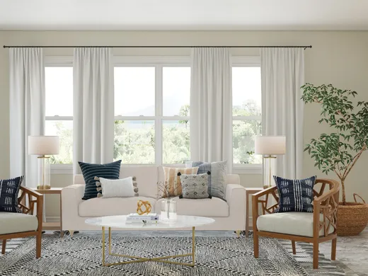 Living Room · Contemporary designed by Sarah