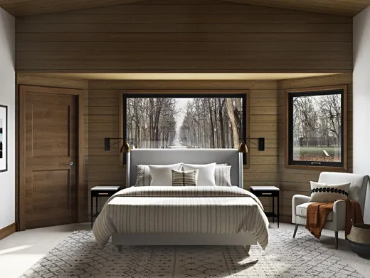 Bedroom · Contemporary designed by Lisa