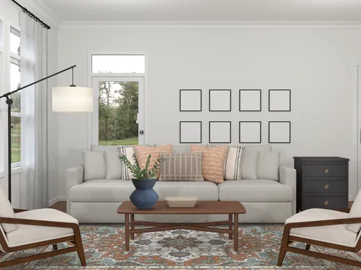 Living Room · Eclectic designed by Brianna