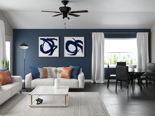 Living Room · Contemporary designed by Anny