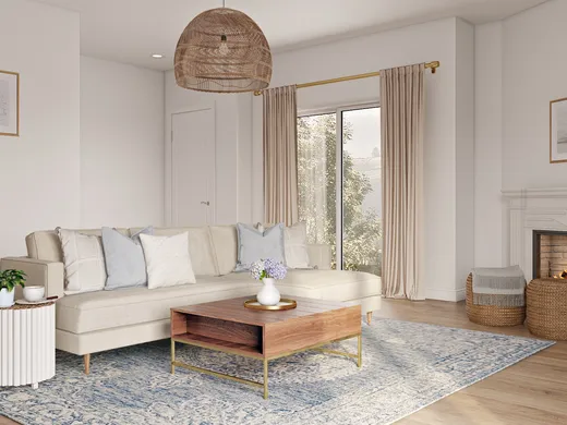 Living Room · Bohemian designed by Janice