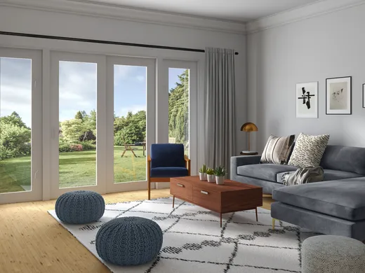 Living Room · Contemporary designed by Logan