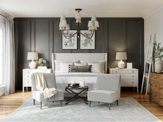 Bedroom · Farmhouse designed by Vivian