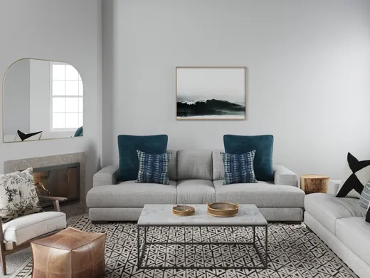 Living Room · Eclectic designed by Brianna