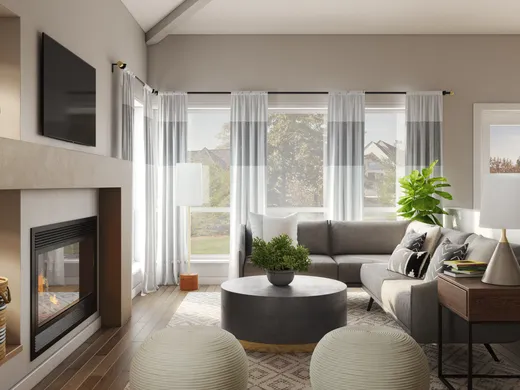 Living Room · Modern designed by Moumita