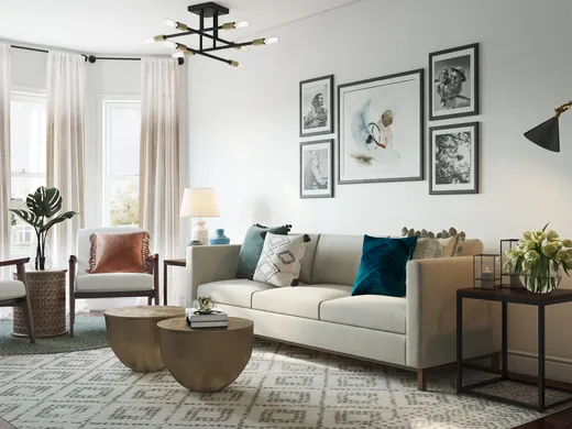 Living Room · Bohemian designed by Fendy