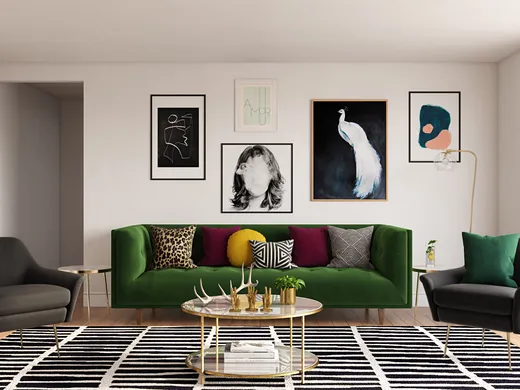 Living Room · Modern designed by Brian