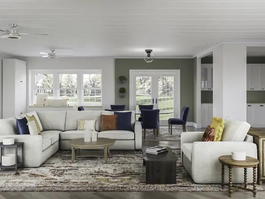 Living Room · Contemporary designed by Robyn