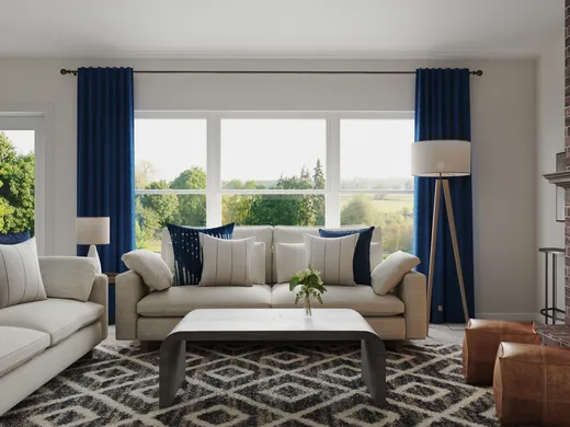 Living Room · Contemporary designed by Cristina
