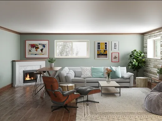 Living Room · Bohemian designed by Edith