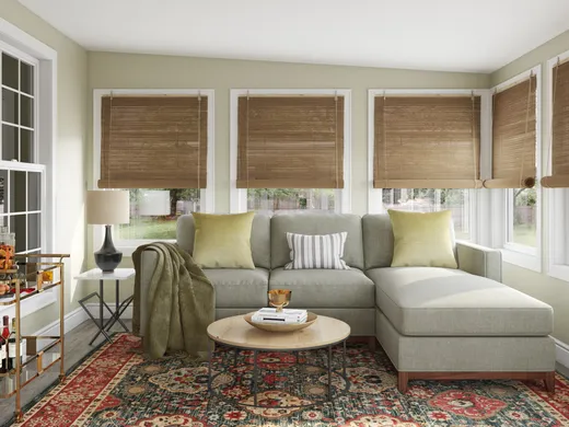 Living Room · Contemporary designed by Victoria