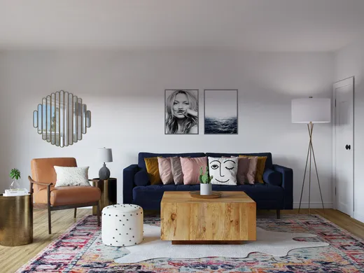 Living Room · Eclectic designed by Kacie