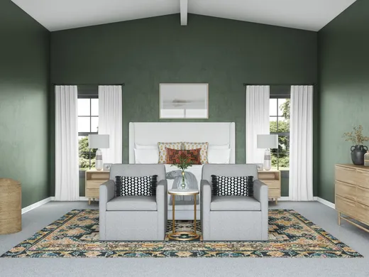 Bedroom · Eclectic designed by Kacey