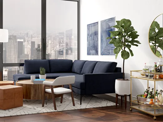 Living Room · Contemporary designed by Shalene