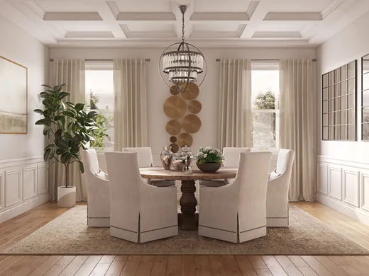 Dining Room · Contemporary designed by Kamila