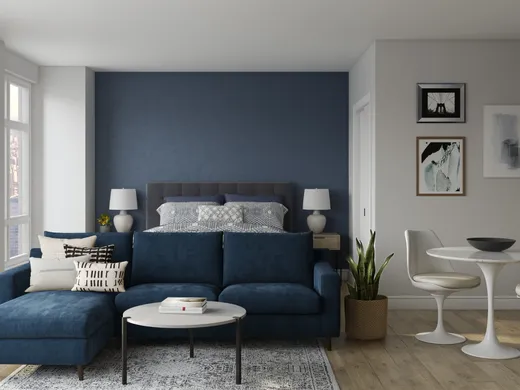 Living Room · Contemporary designed by Mary