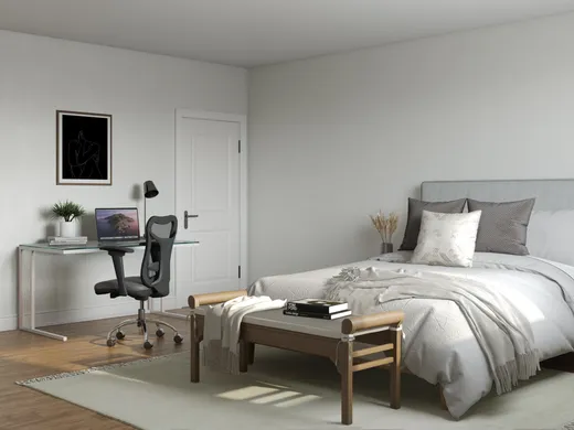 Bedroom · Contemporary designed by Erin