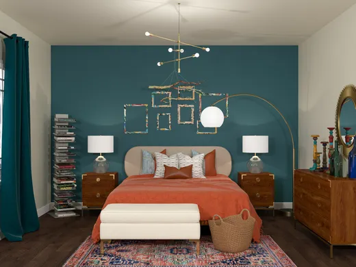 Bedroom · Eclectic designed by Kyla