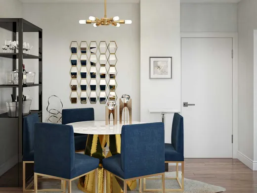 Living Room · Contemporary designed by Samantha
