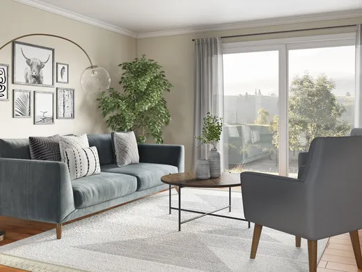 Living Room · Contemporary designed by Anna