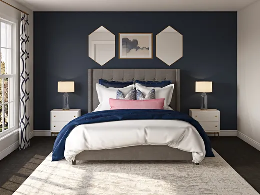 Bedroom · Glam designed by Meredith