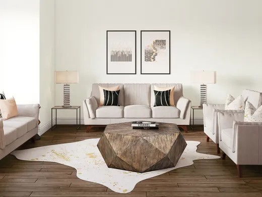 Living Room · Contemporary designed by Randi