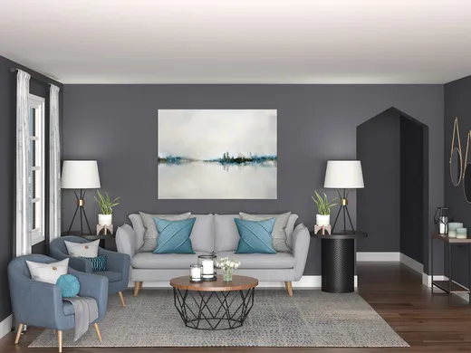 Living Room · Modern designed by Fendy
