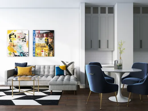 Dining Room · Glam designed by Cathrine