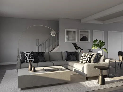 Living Room · Contemporary designed by Anny