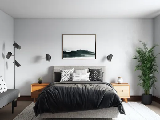 Bedroom · Contemporary designed by Brittney