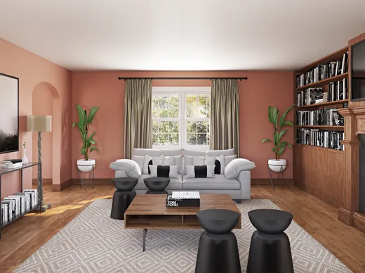 Living Room · Eclectic designed by Julio